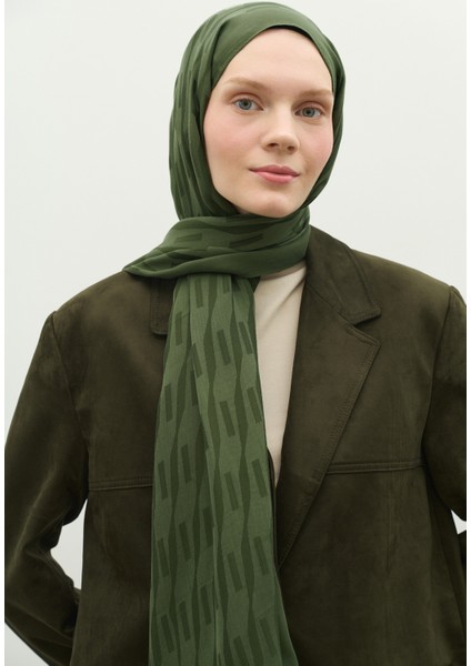 Nara Pamuk Floş Jakarlı Şal Yaprak fırsatları