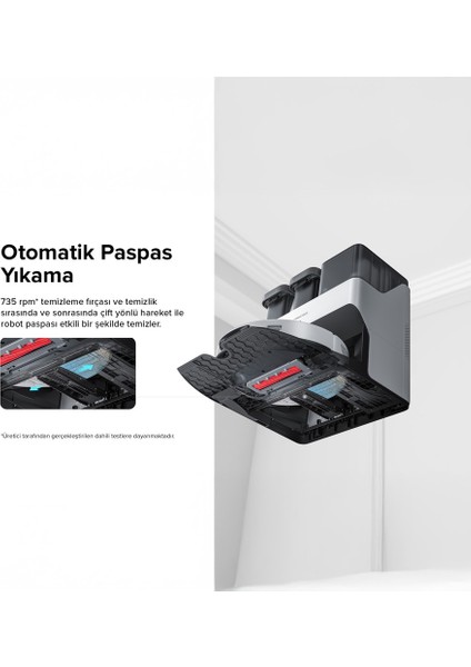 S7 Max Ultra Beyaz Akıllı Robot Süpürge(Ithalatçı Garantili) fiyatları