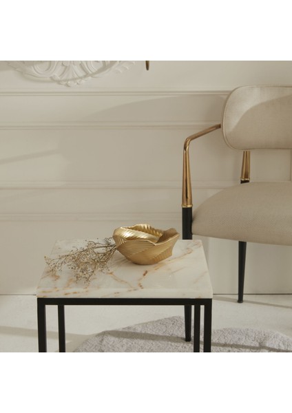 New Year Yılbaşı Lana Dekoratif Orta Kase Gold 14,3 X14,8 x 6,5 cm fiyatları