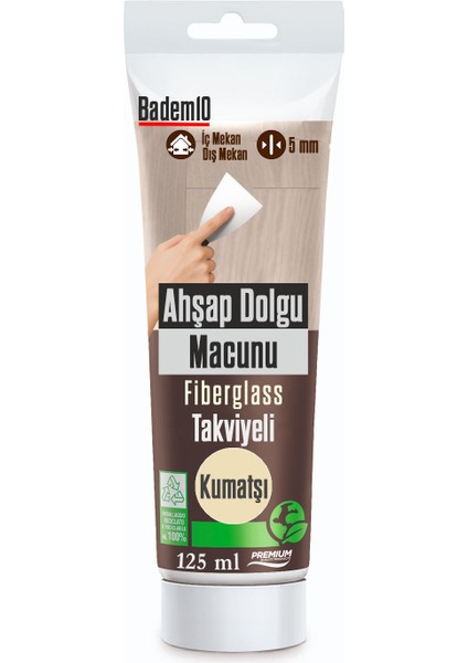 Ahşap Parke Tamir Macunu Kumtaşı Renk Mobilya Masa Dolgu Çatlak Çizik Giderici 125 ml Kullanım Hazır indirimleri