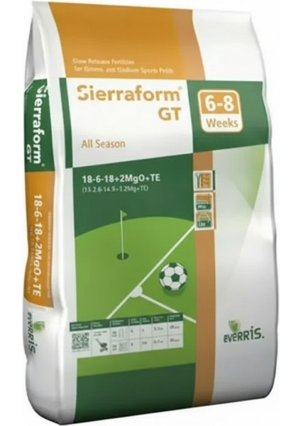 Sierraform 18-6-18 Dengeli Çim Gübresi 20KG