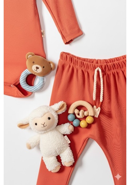 2 Li Premium Set Nakışsız %100 Pamuk 0-3 Ay/24-36 Ay (3 Yaş)Arası Zıbın Çıtçıtlı Body ve Pantolon Takımı Unisex Kız Erkek Bebek ve Çocuk fiyatları
