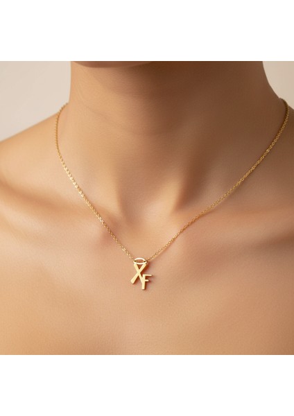 8 Ayar Altın Kolye Ucu F&x GM11558 1 gr