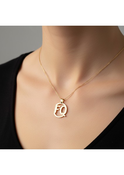 14 Ayar Altın Kolye Ucu F&q GM11488 1 gr