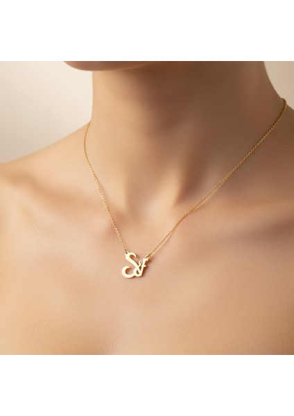 14 Ayar Altın Kolye Ucu F&s GM11504 1 gr