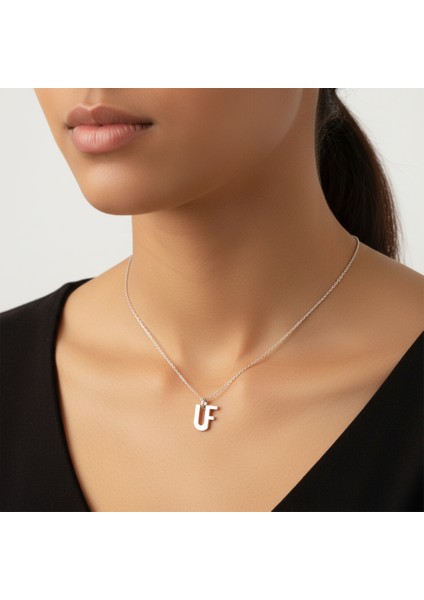 925 Ayar Gümüş Kolye F&u SM11535