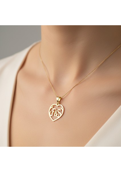 14 Ayar Altın Kolye Ucu F&s GM11511 1 gr