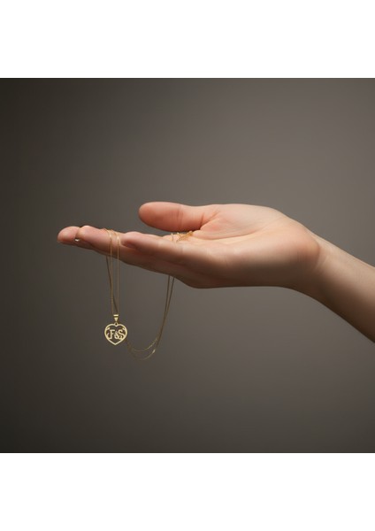 14 Ayar Altın Kolye Ucu F&s GM11511 1 gr fiyatları