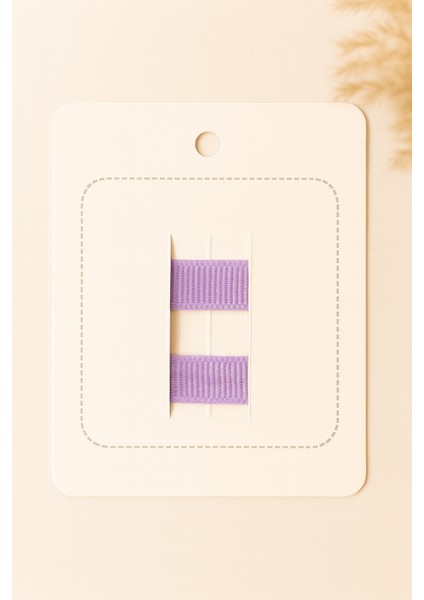 Mor Mini Kalp Klips Toka - 2'li Set fiyatları