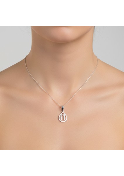 925 Ayar Gümüş Kolye F&t SM11519