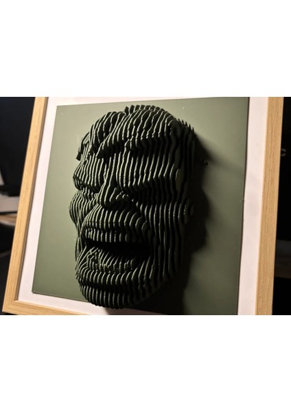 CRAFTSY3D Hulk Katmanlı Heykel – 3D Baskı Dekoratif Masaüstü Koleksiyon Ürünü fiyatları