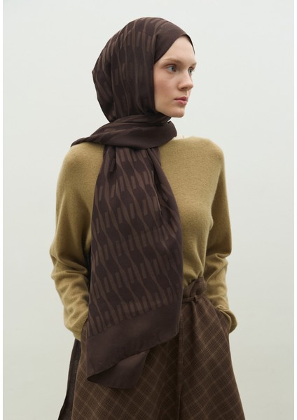 Nara Pamuk Floş Jakarlı Şal Acı Kahve fiyatları