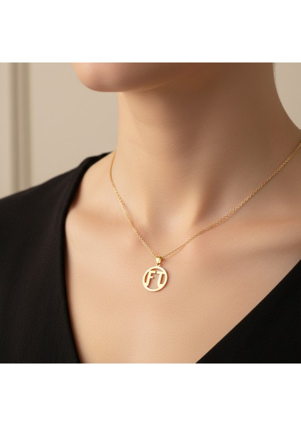 8 Ayar Altın Kolye Ucu F&t GM11514 0.5 gr