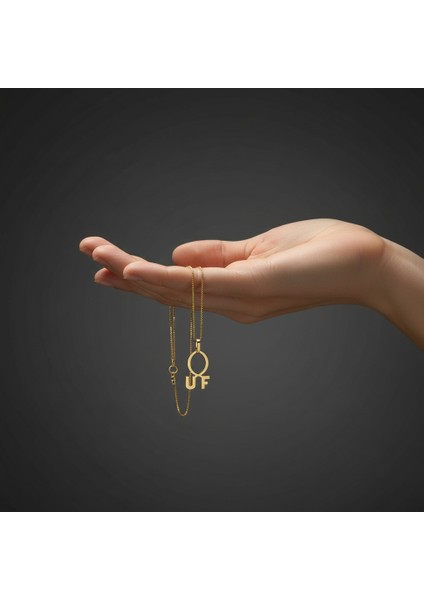 8 Ayar Altın Kolye Ucu F&u GM11528 0.5 gr fiyatları