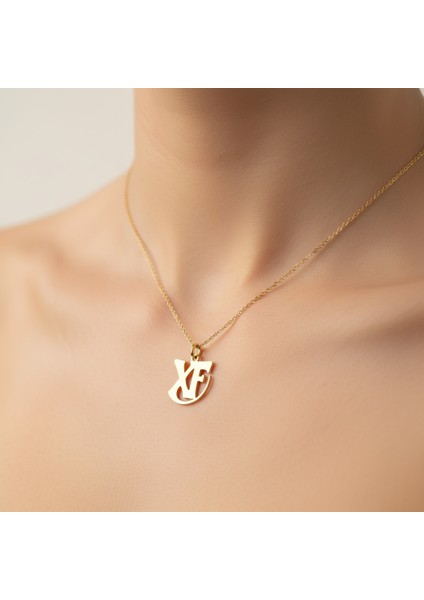 8 Ayar Altın Kolye Ucu F&x GM11554 0.5 gr