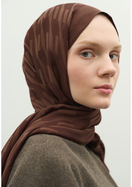 Nara Pamuk Floş Jakarlı Şal Ağaç Kabuğu fırsatları