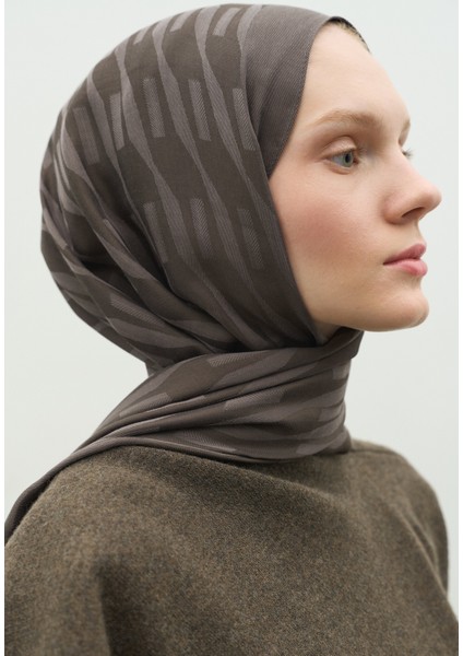 Nara Pamuk Floş Jakarlı Şal Duman fiyatları