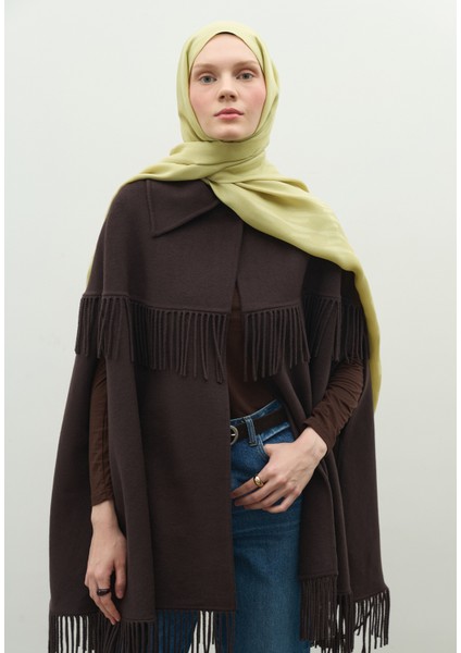 Nara Pamuk Floş Jakarlı Şal Adaçayı