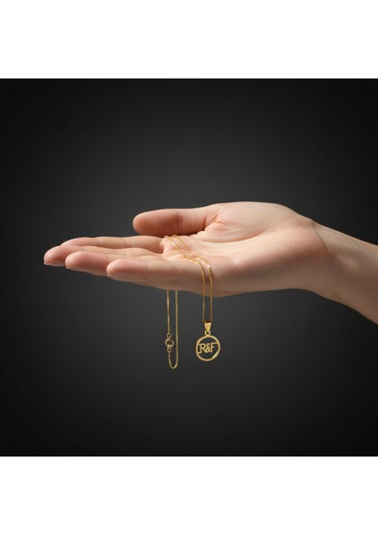 14 Ayar Altın Kolye Ucu F&r GM11498 0.5 gr fiyatları