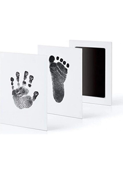 Bebek El Ayak Izi Fotoğraf Çerçevesi El Ayak Izi Kalıbı Seti fiyatları