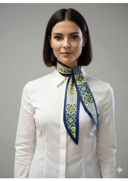 Akdeniz Fular Bandana – Estascarf 100X6,5 cm