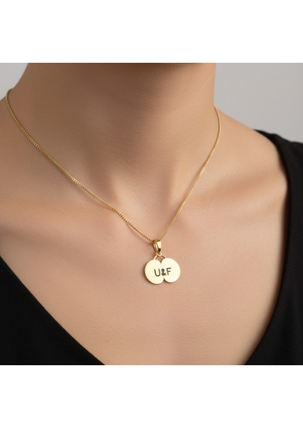 8 Ayar Altın Kolye Ucu F&u GM11531 1 gr