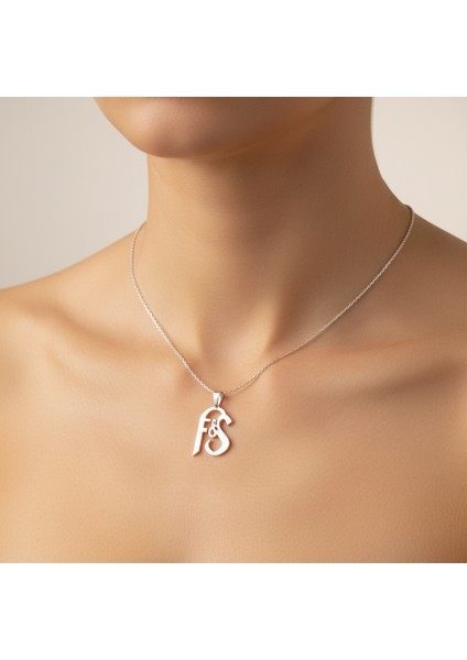 925 Ayar Gümüş Kolye F&s SM11507