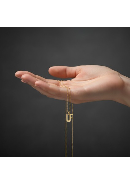 8 Ayar Altın Kolye Ucu F&u GM11535 0.5 gr fiyatları