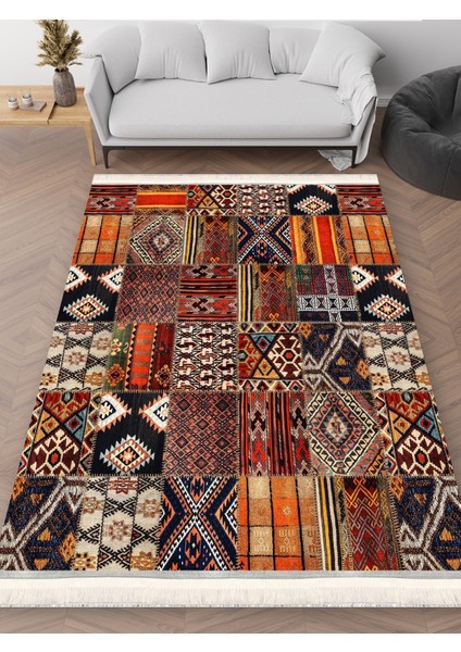 PW-8095A – Makinede Yıkanabilir, Kaymaz Taban, Dijital Baskı Halı