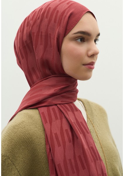 Nara Pamuk Floş Jakarlı Şal Kiraz Çiçeği fırsatları