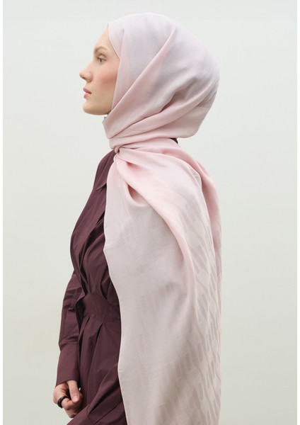 Nara Pamuk Floş Jakarlı Şal Pudra fiyatları