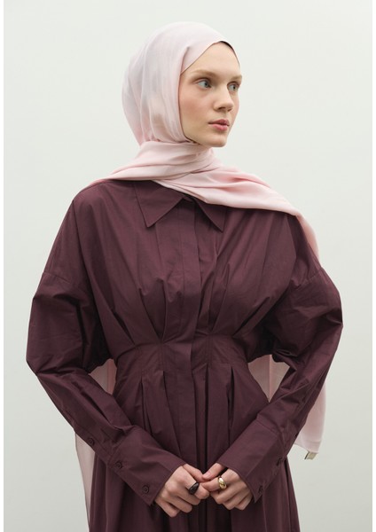 Nara Pamuk Floş Jakarlı Şal Pudra fırsatları