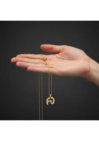 8 Ayar Altın Kolye Ucu F&u GM11533 1 gr fiyatları