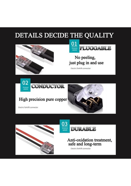 20PCS Çift Telli Eklenti Konnektörü, Pluggable 2 Pin 2 Yollu LED Tel Konektörler, Kilitli Toka Hızlı Tel Konektörleri (Yurt Dışından) fiyatları