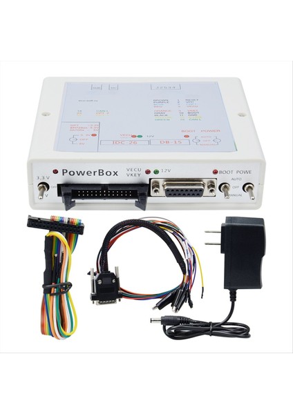 J2534 Üzerinden K-Tm Flaşı Için J-Tag Flash Ecu-Yumuşak Obd Ecu Programcı Güç Kutusu 3 Anahtarlar Kullanım Abd Fişi Çalıştırma (Yurt Dışından)