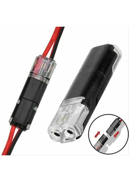 30 Pack Çift - Tel Eklenti Konnektörü, Takılabilir 2/3/4 Pin 3 Yolu LED Tel Konektörleri Düşük Voltajlı Tel Konektörler (Yurt Dışından) fırsatları