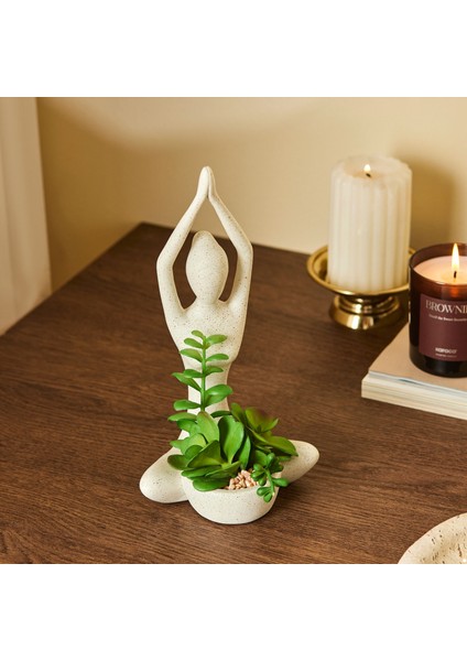 Palvin Asana Dekoratif Sukulent 13,5 x 13,5 x 25,3 cm