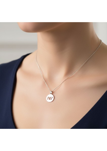 925 Ayar Gümüş Kolye F&v SM11539