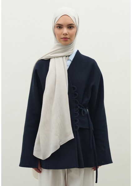 Nara Pamuk Floş Jakarlı Şal Taş fırsatları