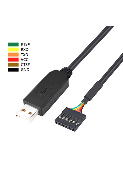 6pin TTL-232R-3V3 Ftdı FT232 USB 2.0-Ttl 5V 3.3V Indir Arduino Için Hata Ayıklama Kablosu Adaptör Modülü (Yurt Dışından) fiyatları