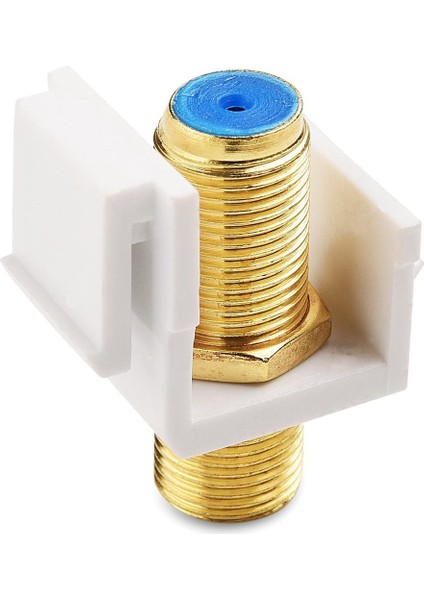 5 Paket Rg6 Keystone Jack Eki, Koaksiyel Keystone Jack Insert Cinsiyet Değiştirici (Yurt Dışından) fiyatları