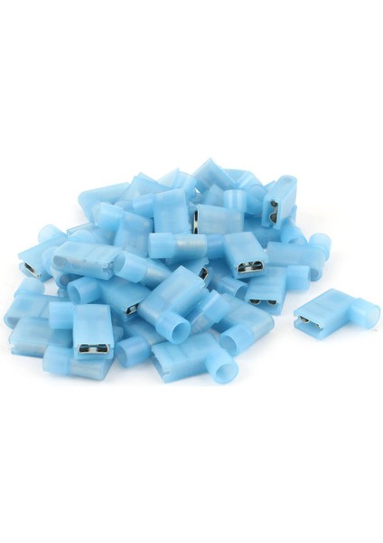 40PCS 90 Derece Yalıtımlı Dişi Tel Terminal Konnektörü Üzerine Itin (Yurt Dışından)