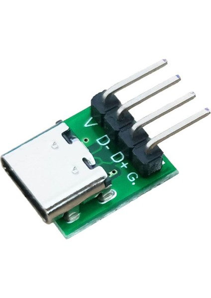 Veri Hattı Kablo Kablosu Transferi Için Pcb Dönüştürücü Kartı ile 10 Adet Dişi Konektör USB Tip C Kopma Kartı (Yurt Dışından) fırsatları