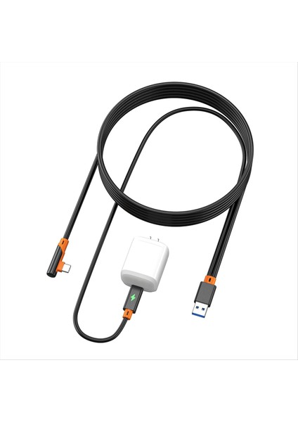Usb3.2 Gen1 Vr Bağlantı Kablosu Oculus Quest 1 2 3/pico Neo 3/pico 4 Hızlı Şarj 9V 2A 5gbps Usb-C Vr Akış Hattı (Yurt Dışından) modelleri