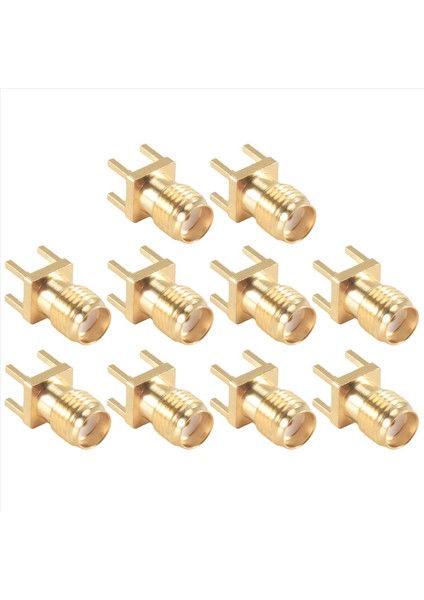 10X Sma Dişi Jak Lehim Pcb Montaj Düz Rf Konektör Altın (Yurt Dışından) modelleri