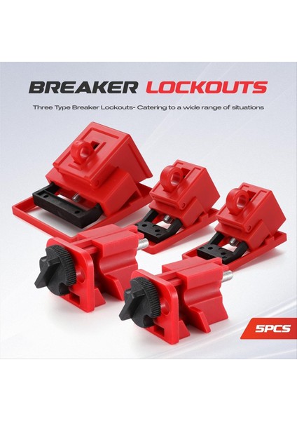 Elektrik Kilitleme Tagout Kiti, Karps Seti, Kelepçesi Üzerine ve Evrensel Multipole Devre Kesici Lokavtları, Lotolockout Etiketleri (Yurt Dışından) modelleri