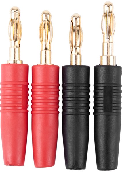 4pcs 4mm B7 24K Altın Kaplama Müzikal Hoparlör Kablo Tel Pimi Banana Fiş Konnektörü (Yurt Dışından) fiyatları