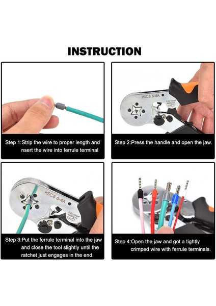 Tel Ferrules Konnektör Terminalleri Kiti 1200 Pcs Çeşitlilik Ferül Tel Konektör Kiti Yalıtımlı Kordon Pimi Uç (Yurt Dışından) fırsatları