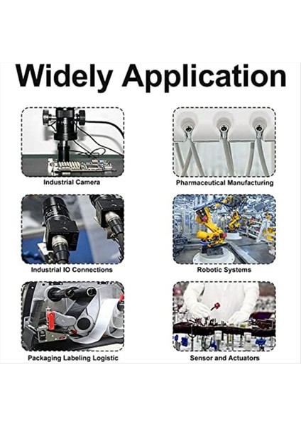 M12 4 Pin Erkek ve Kadınvaz Paneli Havacılık Tel Konnektörü, 12MM Endüstriyel Dairesel Konektör, IP67 (Yurt Dışından) indirimleri