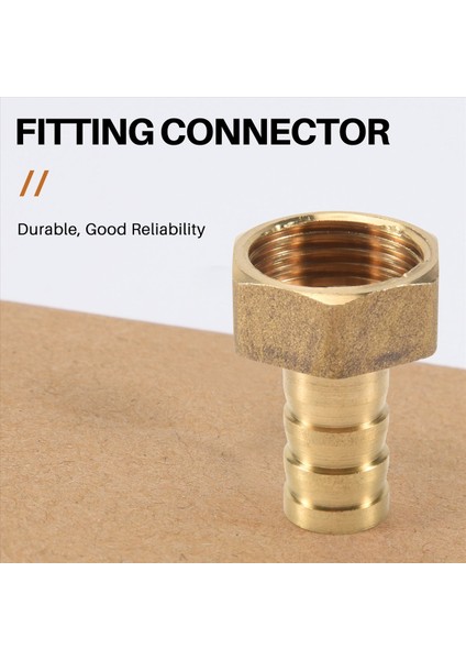 Altın Pirinç Fitting 10MM Hortum Barb 1/2 &quot;npt Dişi Iplik Düz Konektör (Yurt Dışından) fırsatları